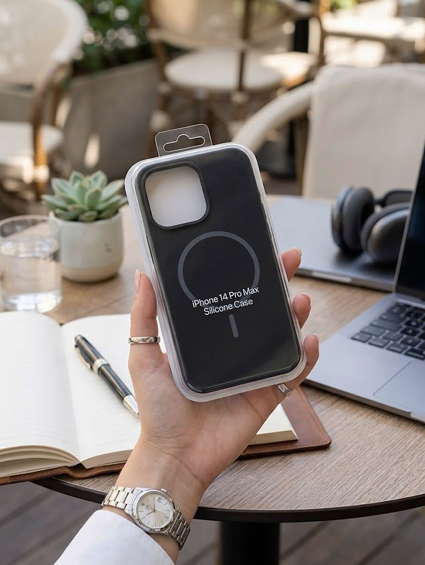 Premium Silicone iPhone Case – Anti-Shock Soft Grip Protective Cover