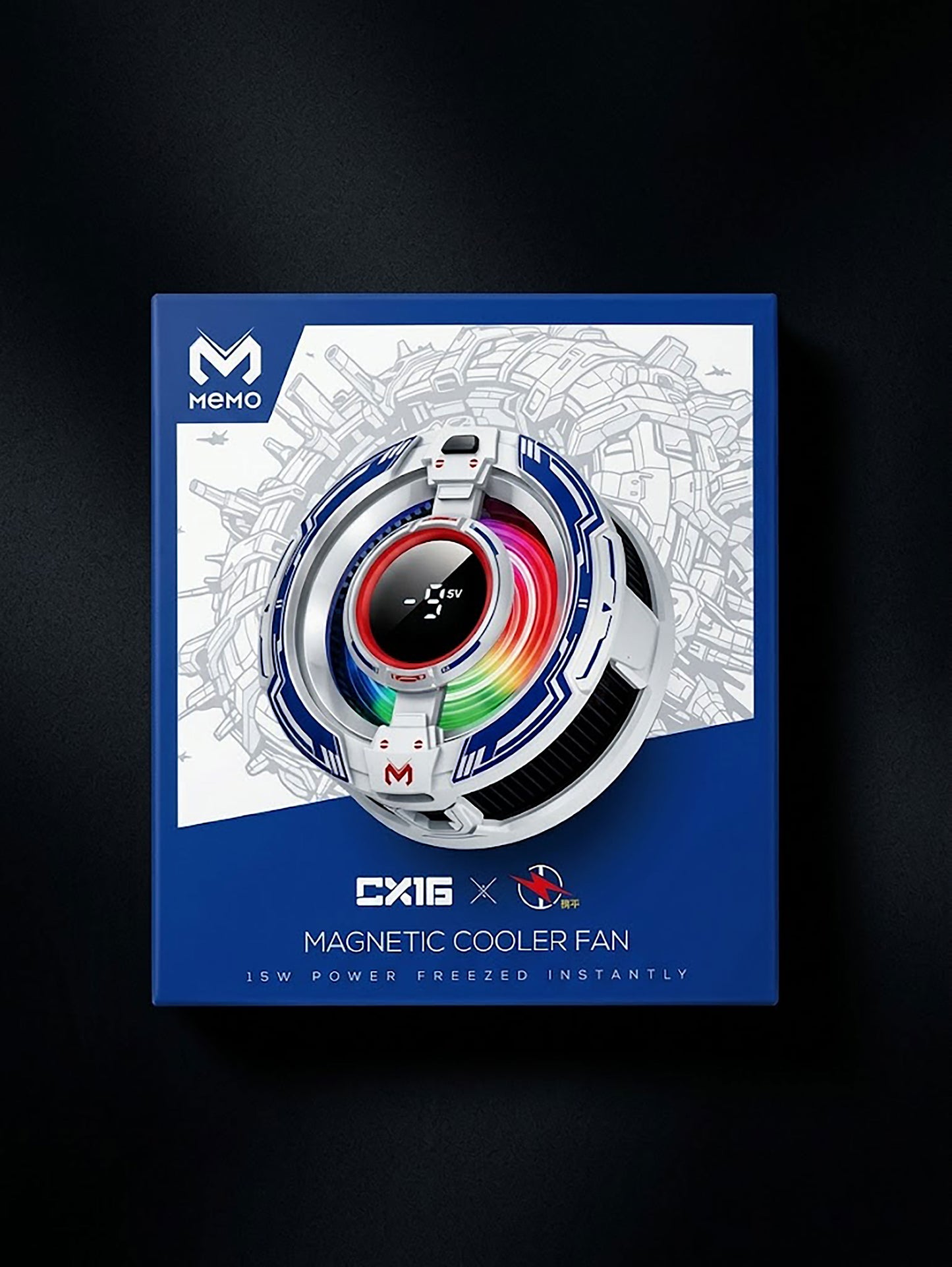 MEMO Magnetic Phone Cooler Fan [CX08 / CX16 / CX20] – High-Performance Semiconductor Radiator for Gaming