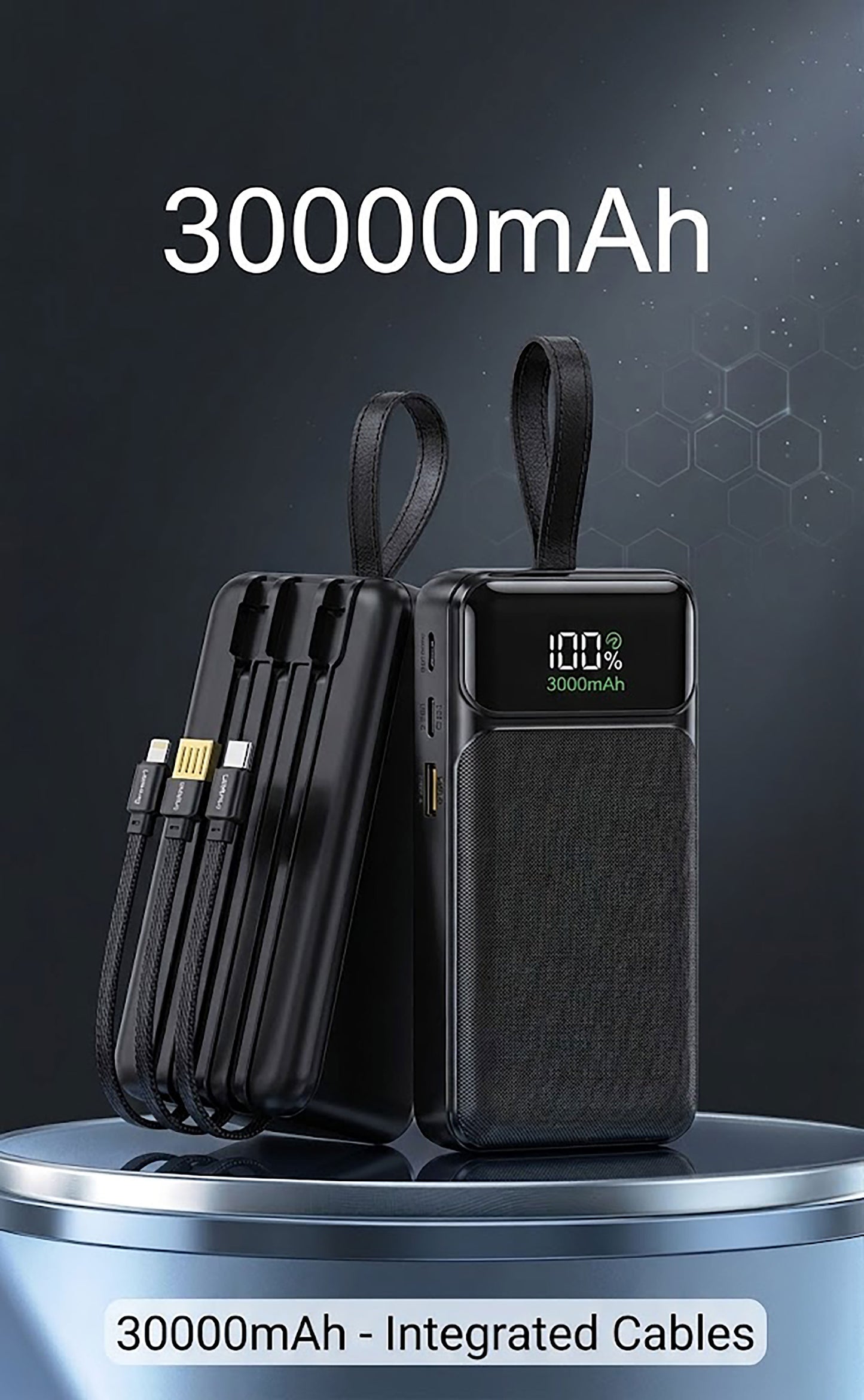Premium Fast Charging Power Bank Collection | 10000mAh to 30000mAh High-Capacity Portable Chargers with Digital Display