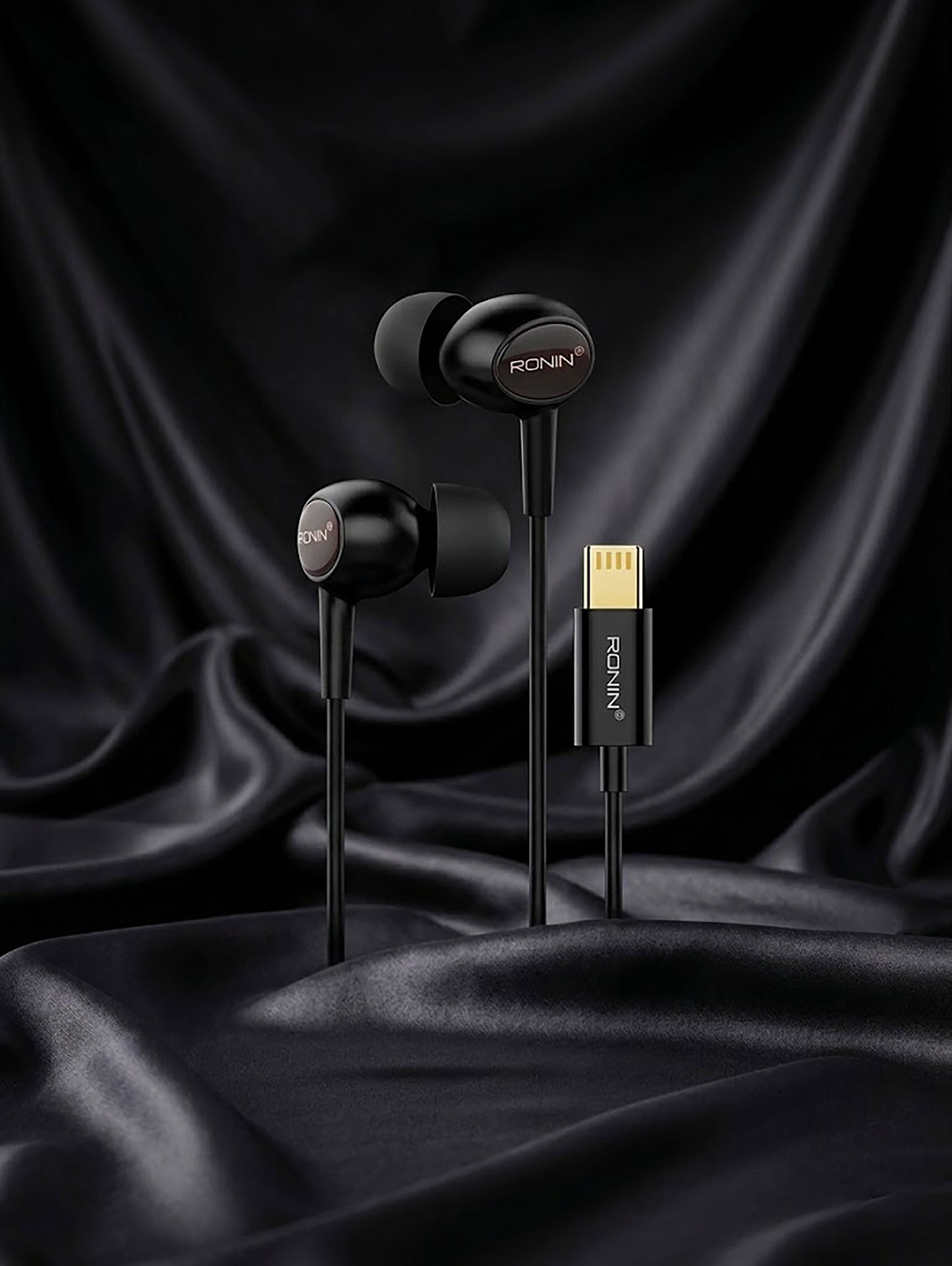 Ronin R-01 The OG Type-C Earphones | Premium Super Bass Handsfree with HD Sound