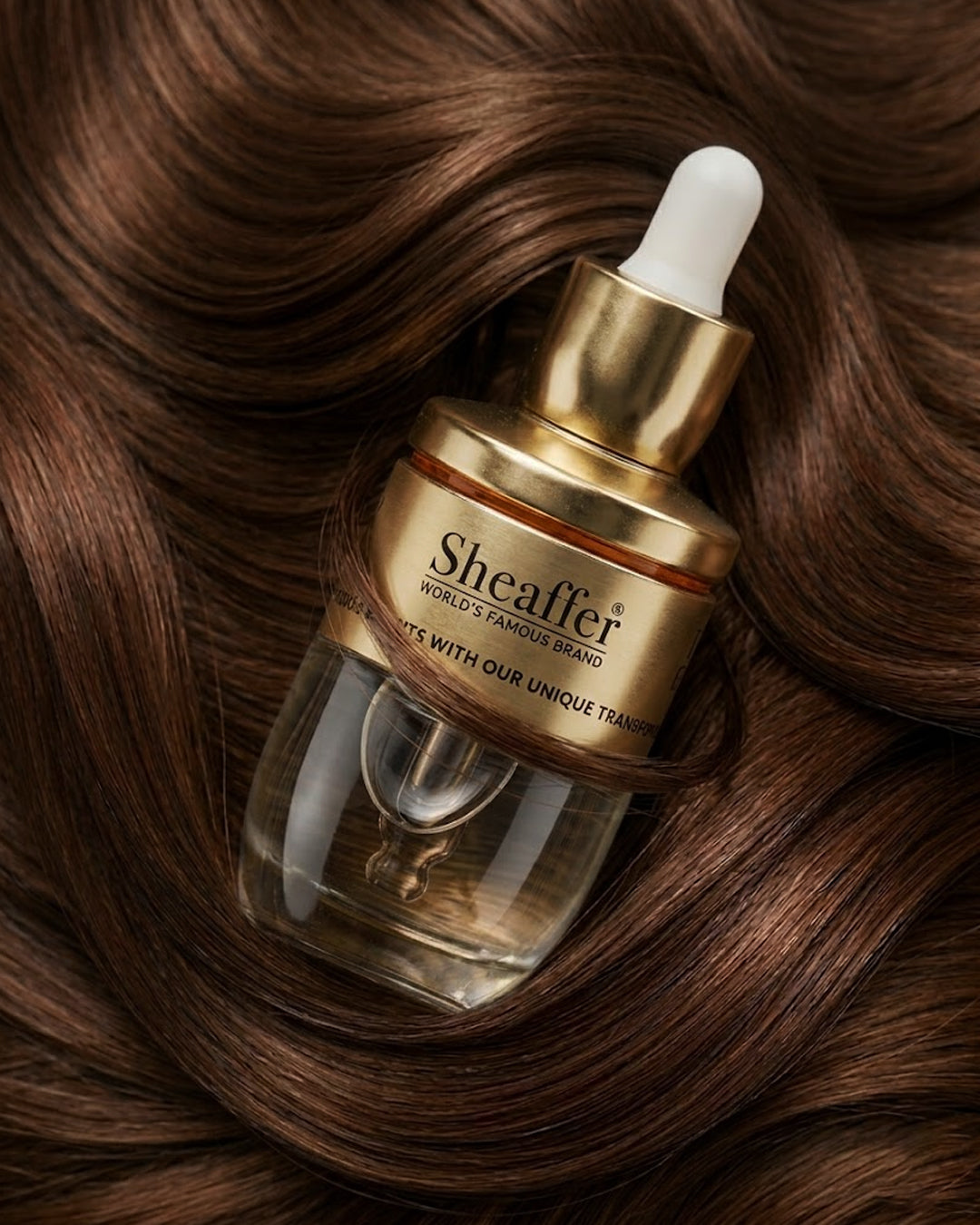 Sheaffer Amose Organic Hair Emulsion - 3X Stronger Anti-Frizz & Dryness Control Hair Serum (30ml)