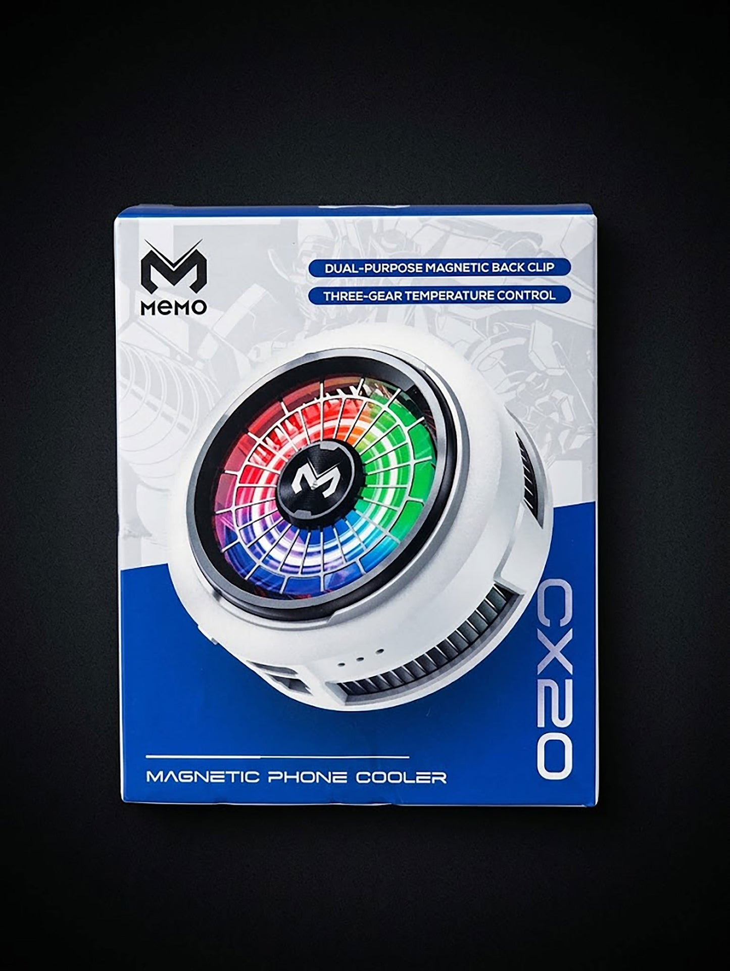 MEMO Magnetic Phone Cooler Fan [CX08 / CX16 / CX20] – High-Performance Semiconductor Radiator for Gaming