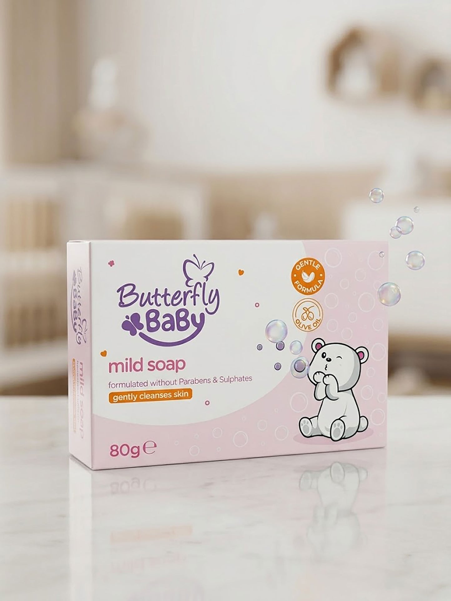 Butterfly Baby Ultimate Newborn Care Kit – 4-in-1 Head-to-Toe Gentle Protection Bundle