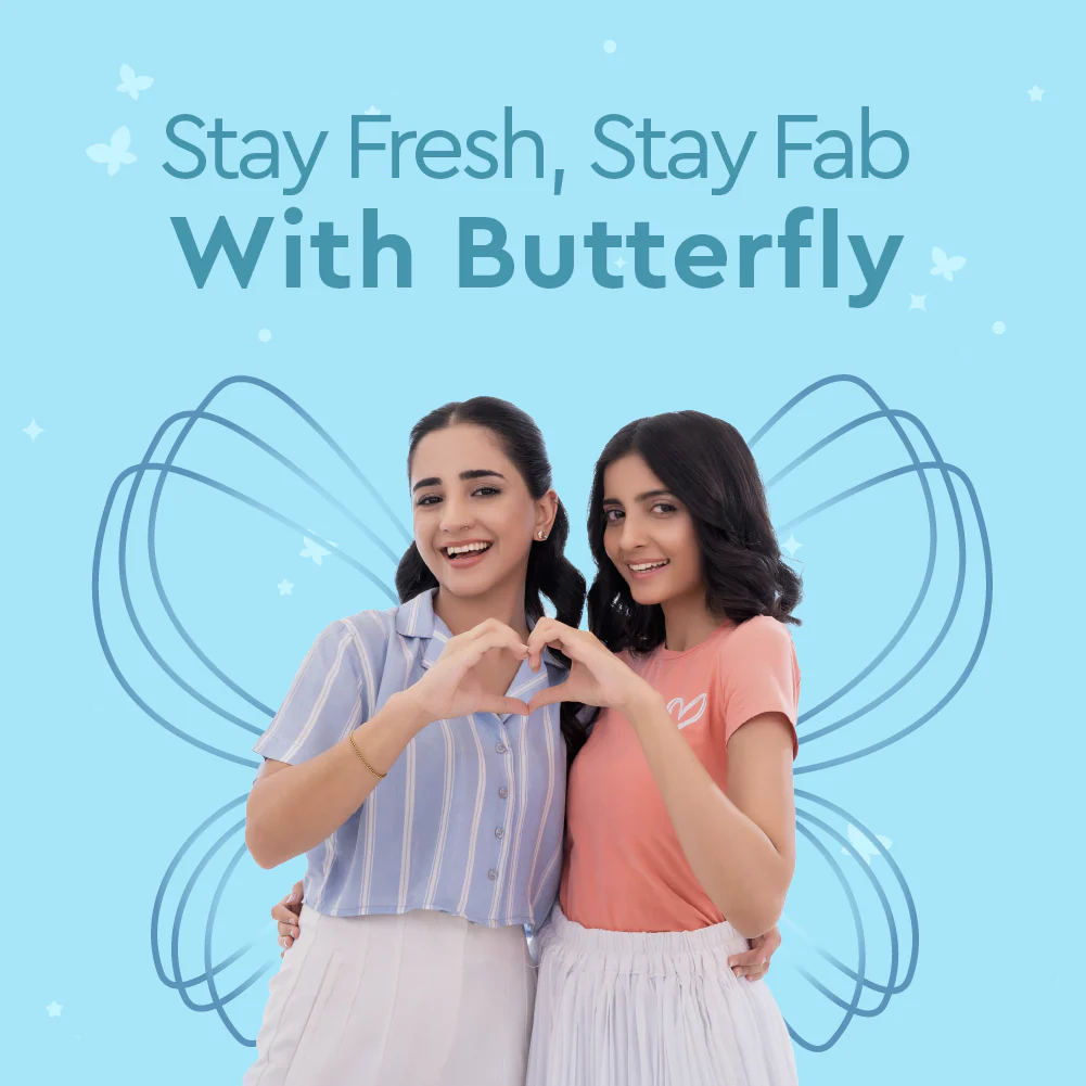 Butterfly Breathables Maxi Thick Sanitary Pads Extra Long