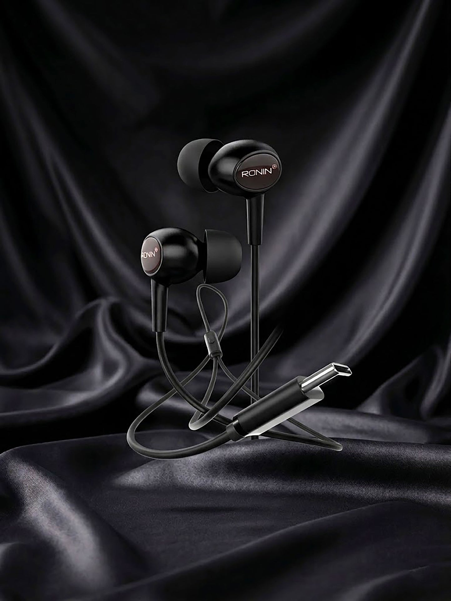 Ronin R-01 The OG Type-C Earphones | Premium Super Bass Handsfree with HD Sound