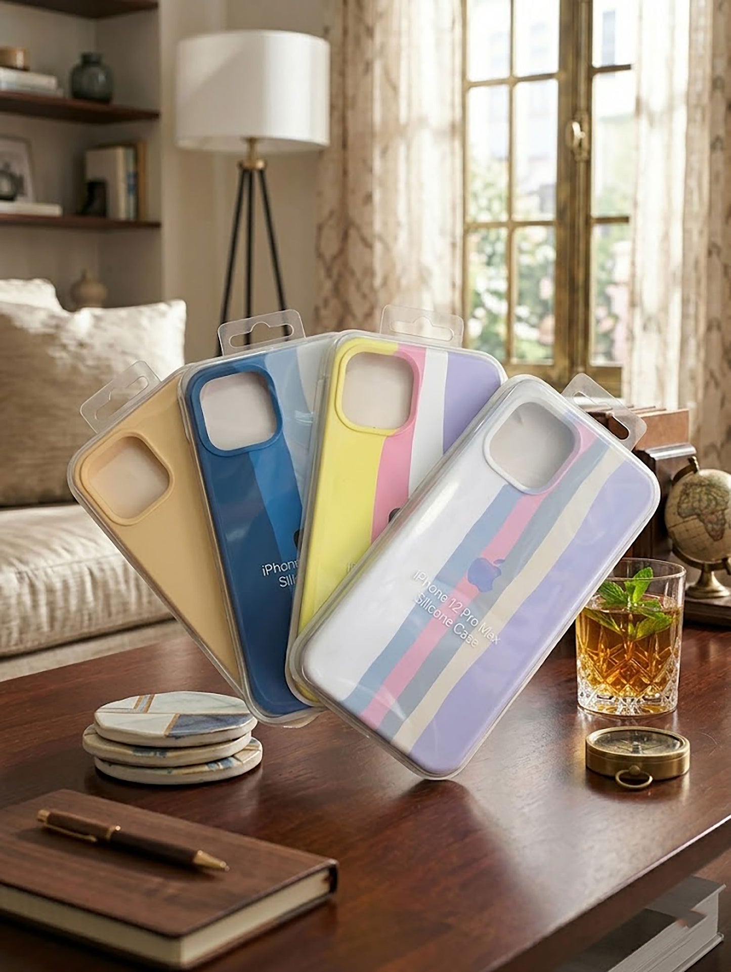 Premium Matte Wave Silicone Case for iPhone 12 Pro Max – Shockproof Slim Protective Cover