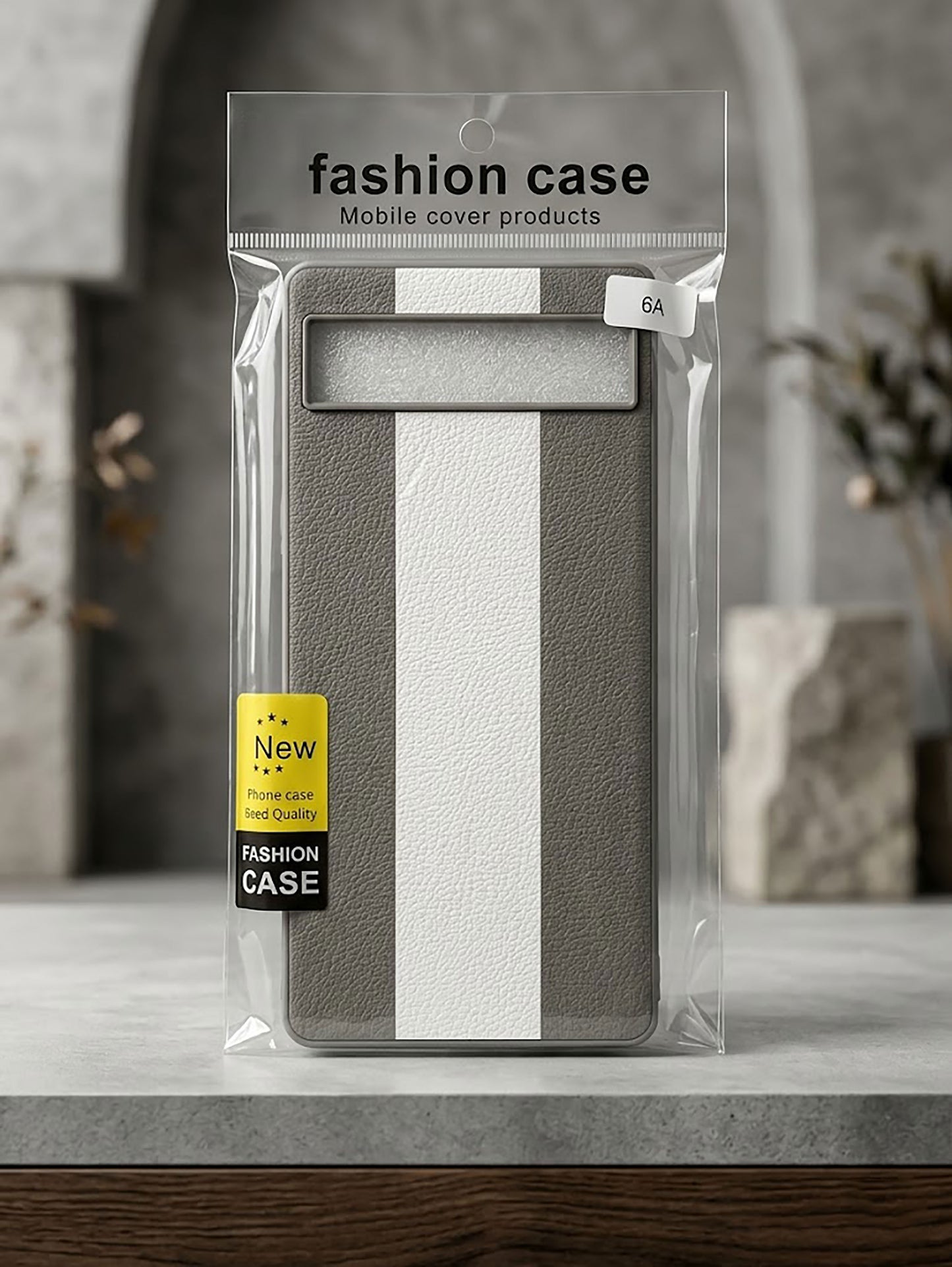 Google Pixel 6a & 7 Pro Signature Leather Wallet Case – Puloka Edition Slim Card Holder & Military-Grade Shockproof Cover