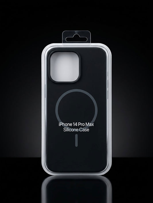 Premium Silicone iPhone Case – Anti-Shock Soft Grip Protective Cover
