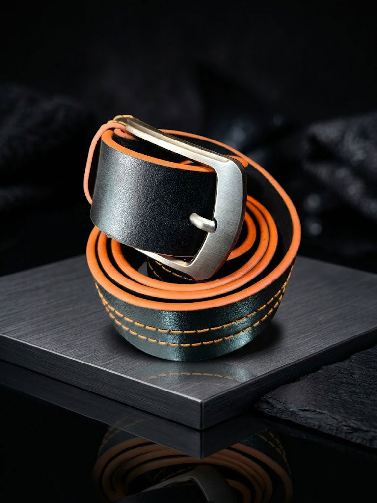 Premium Genuine Leather Belt for Men | Luxury Formal & Casual Men's Belts Collection | Durable Stainless Steel Buckle | Adjustable Stylish Waist Belt