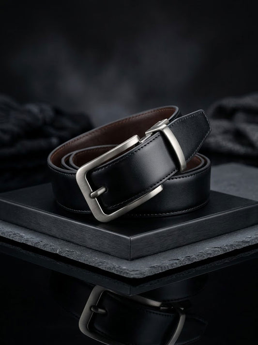 Premium Genuine Leather Belt for Men | Luxury Formal & Casual Men's Belts Collection | Durable Stainless Steel Buckle | Adjustable Stylish Waist Belt