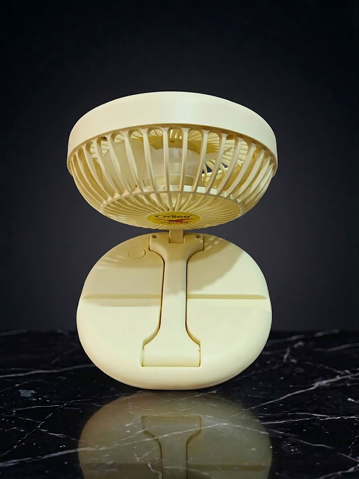 9 Inch Rechargeable Foldable Mini Desktop Fan | 3 Speed USB