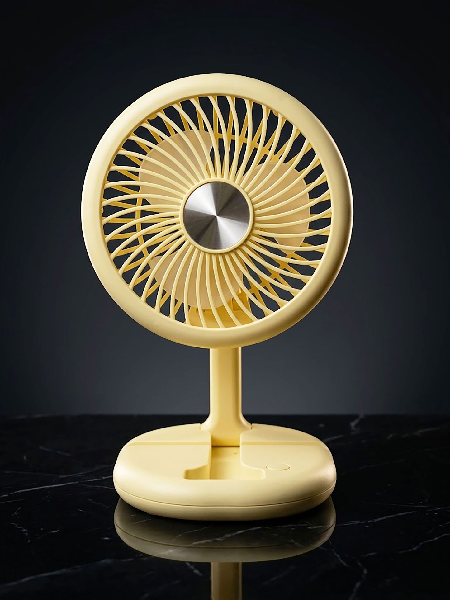 9 Inch Rechargeable Foldable Mini Desktop Fan | 3 Speed USB